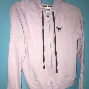 Light purple PINK zip up